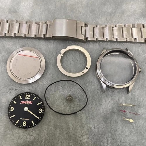 41mm stainless steel watch - stainless, set