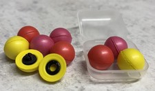 FLY FISHING INDICATORS BUNG FISHING FLOAT 1.6CM 3 PACK PINK/RED/YELLOW 