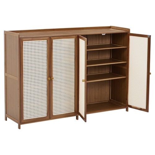 Shoes storage cabinet wooden - storage,