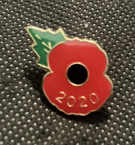 2020 poppy remembrance pin - ,