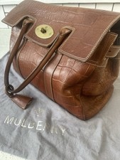 Mulberry Bayswater Croc Print