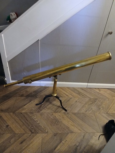 Antique naval telescope from