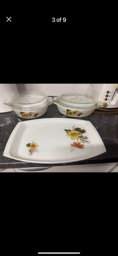 Pyrex autumn glory glass small - glory,