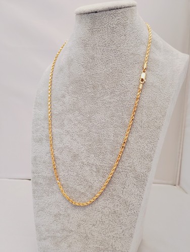 22ct gold rope - gold, chain.