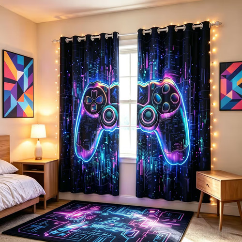 Gaming blackout curtains - gaming,