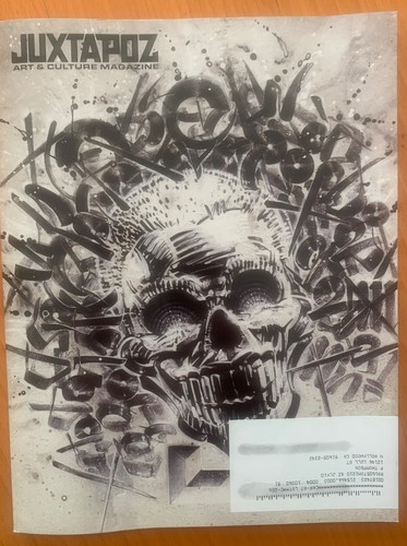 Juxtapoz magazine march - magazine, 98