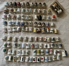 110+ Thimbles Lot / Collection