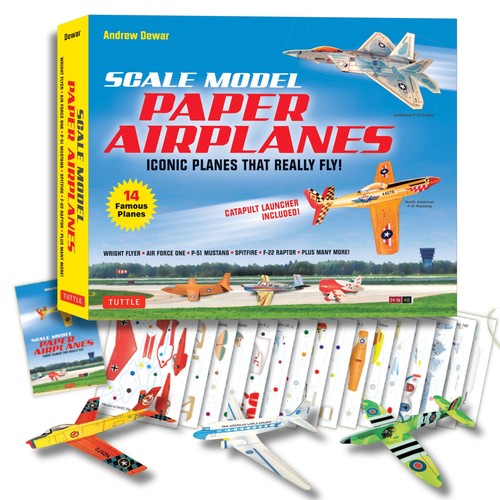 Scale model paper airplanes - scale,