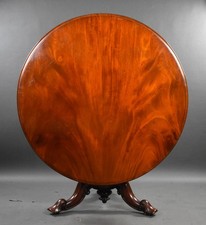 Victorian Solid Mahogany Round Breakfast Table