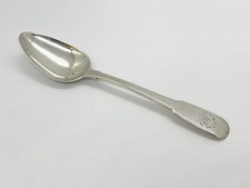 Georgian Provincial Scottish Solid Silver Teaspoon - Dumfries - David Grey