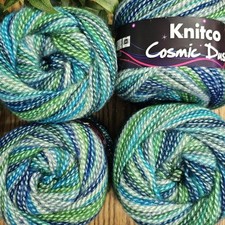 4 X 100g Knitco Cosmic Dust
