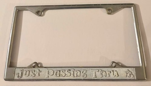 Vintage just passing thru - just,