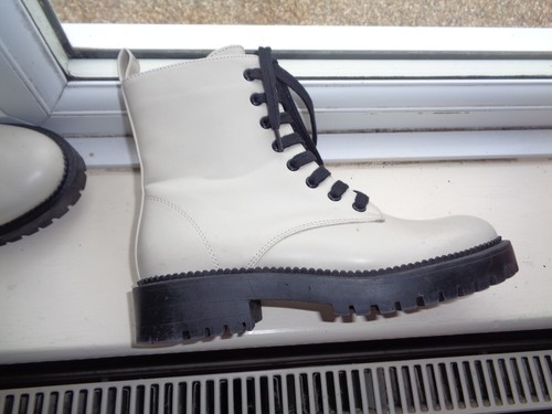 Primark white leather - white,