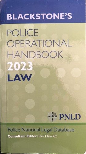 Police operational handbook - operational,