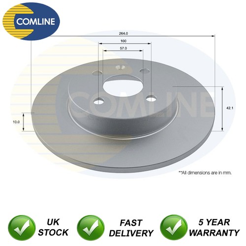 Brake disc rear comline - disc,