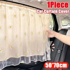 Car Sunshade Side Window Suction Privacy Curtains Cover UV Protector For 50*70cm