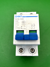 Chint NH2-100 100A Double Pole Main Switch Isolator