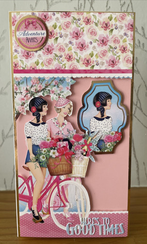 Handmade art deco ladies - art,