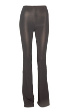 Black Nylon Lycra Shiny Dance Jazz Pants BNIP Boot flare Starlite Dancewear 