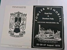 Fowler Memorial Road Run And Bramham Rally 1979 Please Read Discription 