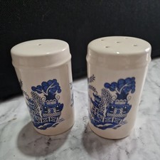Vintage Blue Willow Pattern