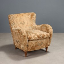 Vintage Armchair Design Fabric