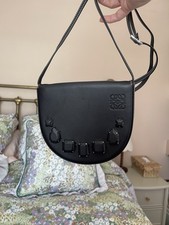 Vintage rare black leather - rare,