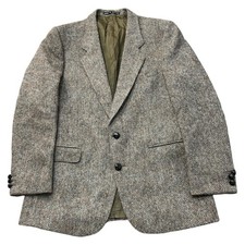 Bhs Harris Tweed Wool Blazer