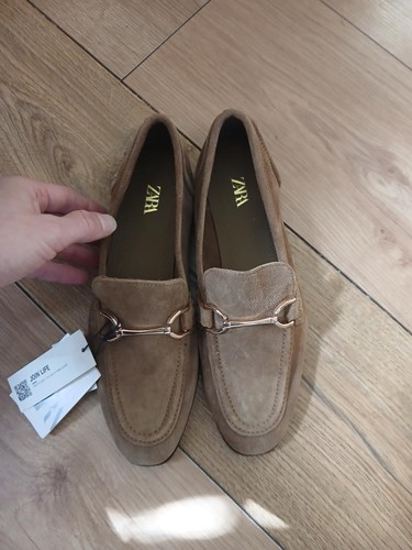 Zara shoes leather air - air, light