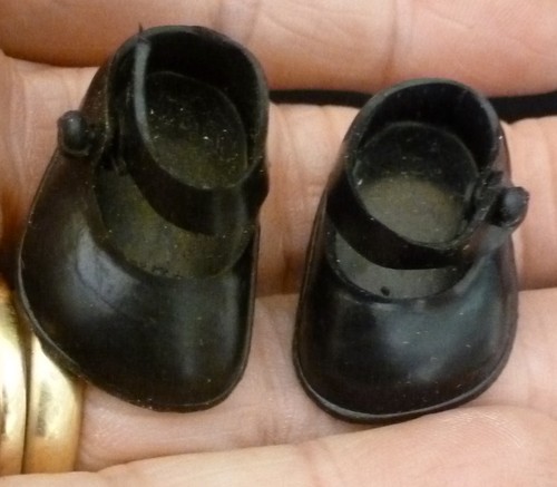 Tiny vintage 1950 doll - 1950's,