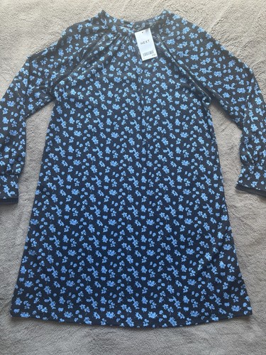 Next blue and black floral - next,