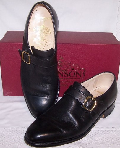Grenson england black leather - england,