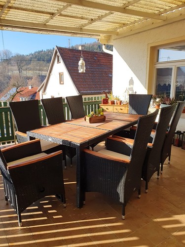Outdoor dining table 8 - &,