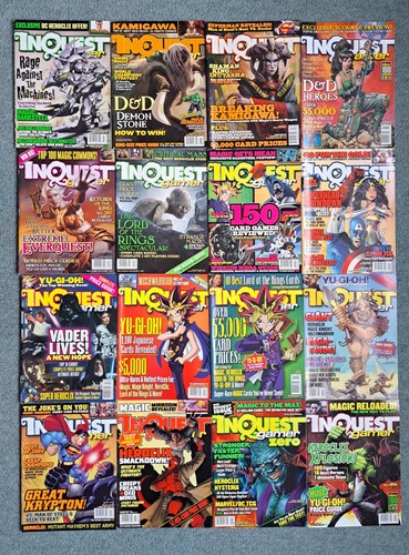 25x inquest gamer - inquest, magazines