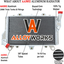 2 Rows 40mm Radiator For