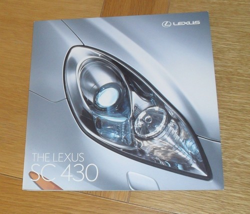 Lexus sc430 brochure 2005 - brochure, 2005-2006