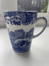 Copeland Spode Blue Italian Mug Circa 1920s