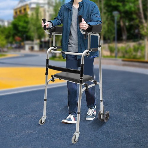 Upright walking frame foldable - upright,