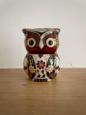 Vintage Chinese Cloisonné Owl