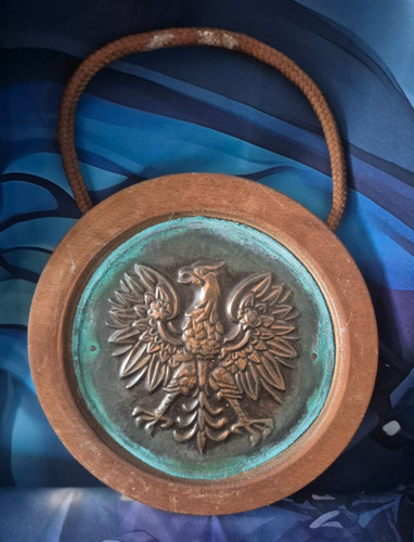 Vintage polish eagle wooden - polish,