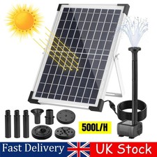 500l solar panel powered - 500l/h,