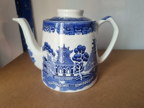 Blue white transfer ware - blue, &