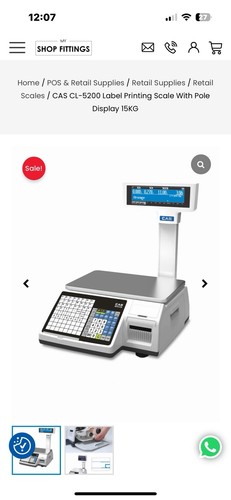 Cas cl5200n retail - cas,
