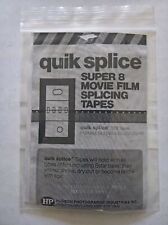 Super 8mm Quik Splice Splicing Tapes - 30 Pieces