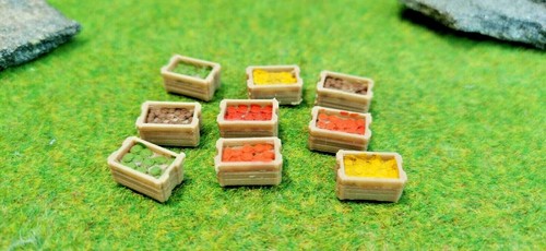 Pack wooden filament fruit - 9,