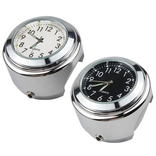 Motorbike clock bike handlebar - clock,