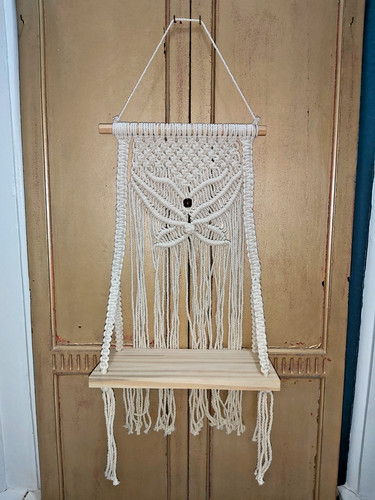 Hand woven wall hanging - woven,