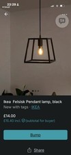 IKEA Felsisk Black Metal