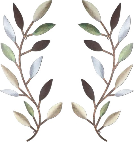 Metal tree leaf - metal,