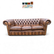 Antique Golden Brown Leather